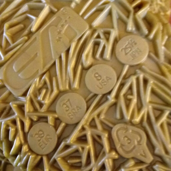 NWOT✨✨Fancy Gold Jelly Flats✨✨ - Picture 3 of 8